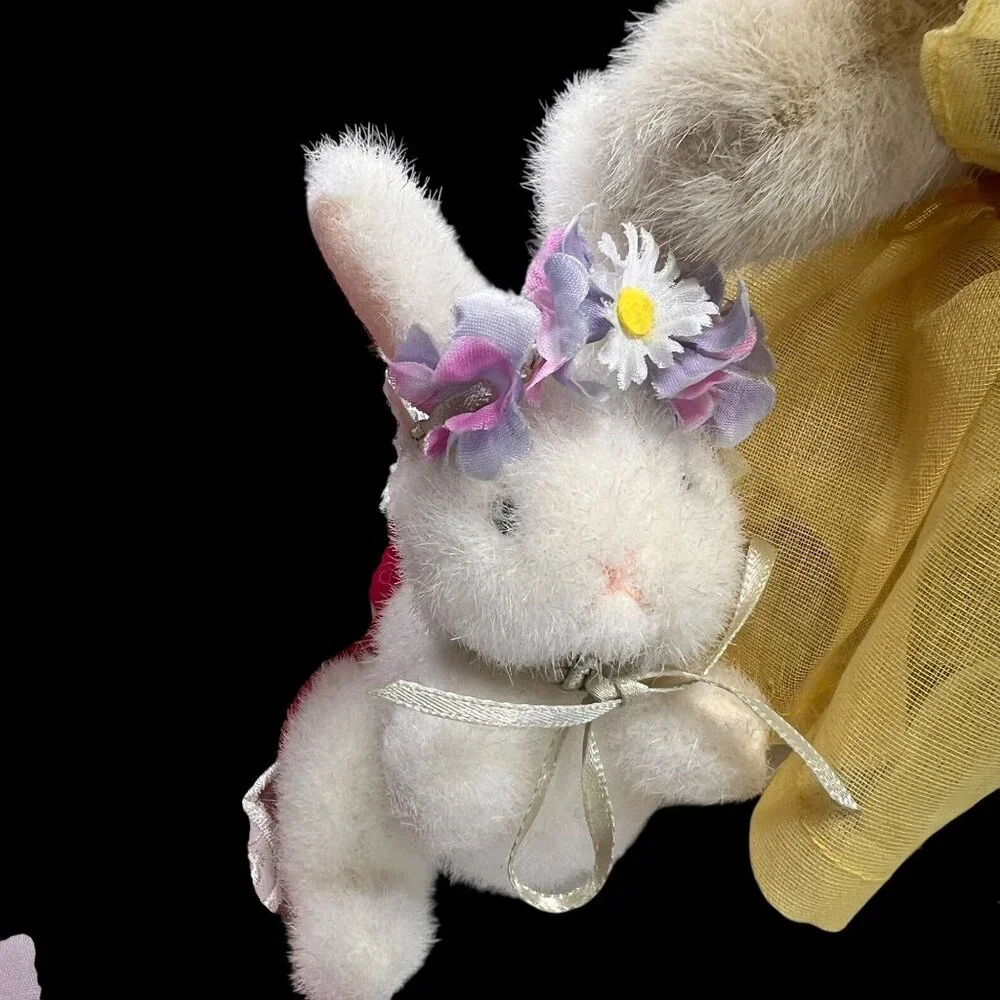 NABCO Hoppy Vanderhare Easter LOT Rose 4346 Muffy Spring Bonnets Baskets Tags - Picture 12 of 16